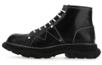 Alexander McQueen Tread Lace Up Boots "Black"