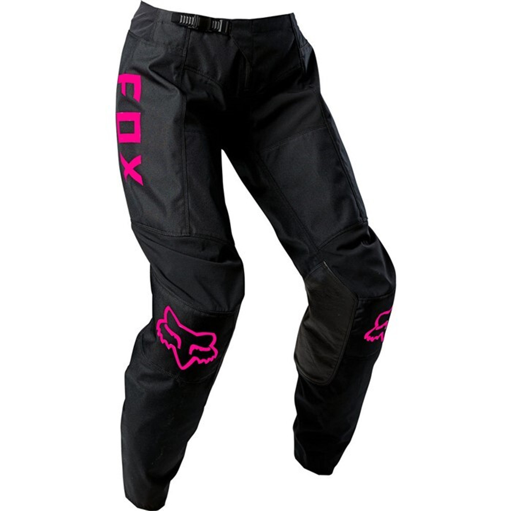 Мотоштаны женские Fox 180 Djet Womens Pant (Black/Pink, 2, 2022 (25854-285-2))