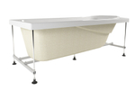 Акриловая ванна Comfort 1600*700*430 (Ванна, каркас, фронтальный экран)