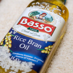 Масло рисовое рафинированное BASSO 500 мл Италия