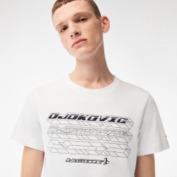 Мужское теннисное поло Lacoste T-Shirt Men - White