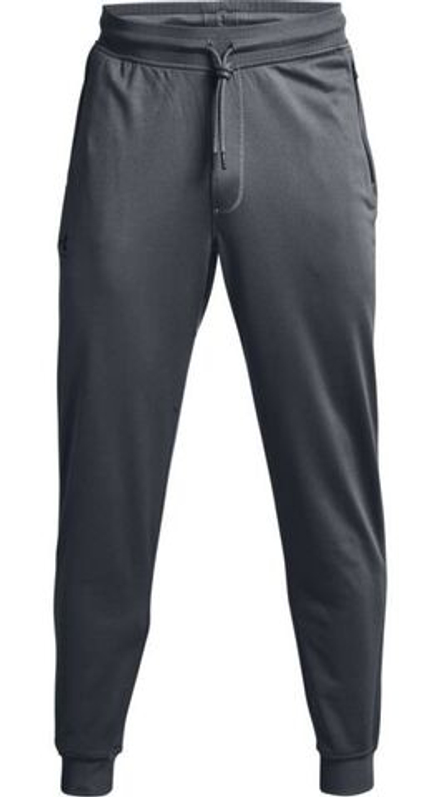 Теннисные брюки Under Armour Sportstyle Tricot Jogger - pitch gray/black