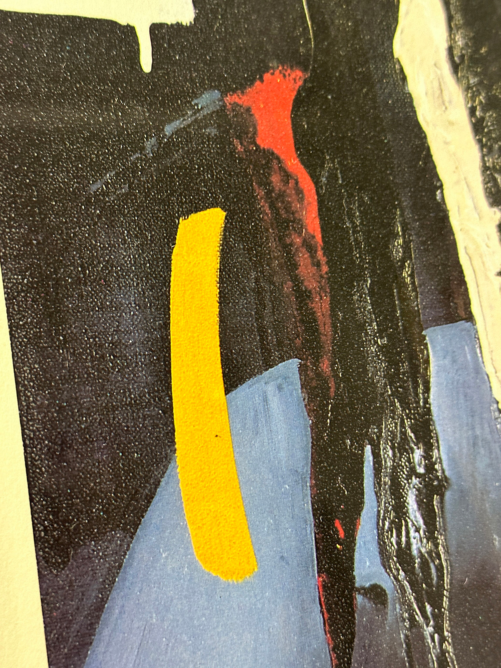 Гречина Ольга Николаевна . Меланхолия. Многослойная шелкография. 1992 г. СССР. 102 х 73