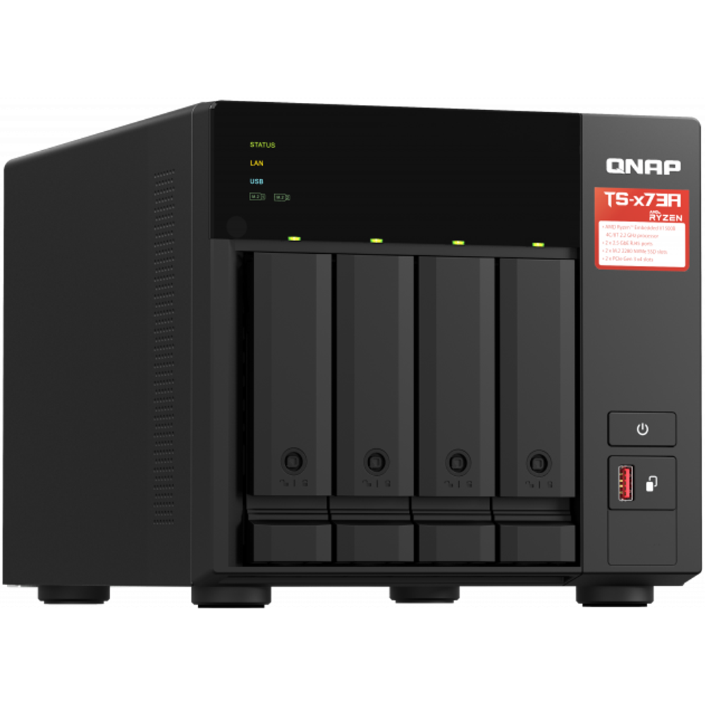 Сетевое хранилище (NAS) QNAP TS-473A-8G