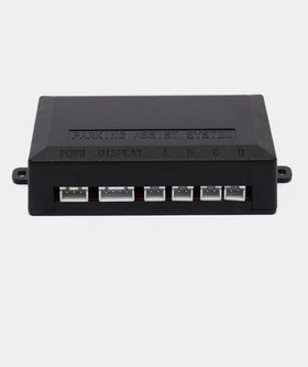 Парктроник Питер Маркет, для заднего бампера, на приборную панель, белый, 4 датчика