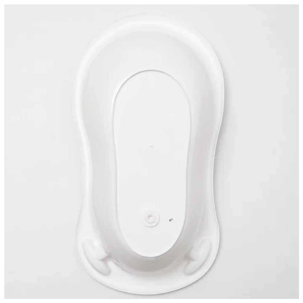 Детская ванна "Совенок" 102 см, белый, со сливной пробкой