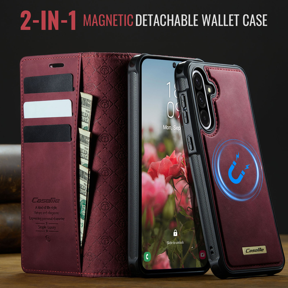 Чехол-кошелек CaseMe 2 in 1 MagSafe Samsung Galaxy A36