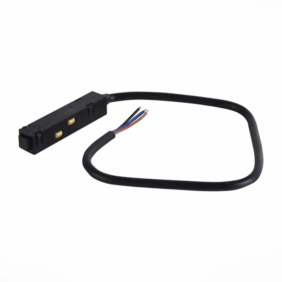 ST006.429.00 Ввод питания для магнитного шинопровода ST-Luce Черный СКАЙЛАЙН 48V