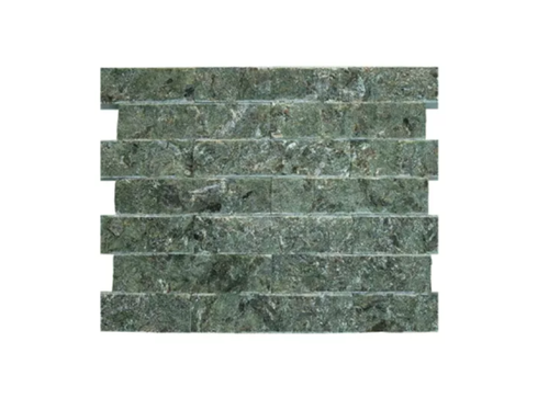 Плитка Змеевик "Рваный камень" 100х30х20