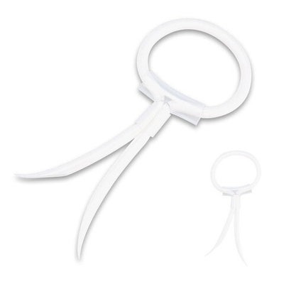 Белоснежная утяжка на пенис (Цвет: белый)