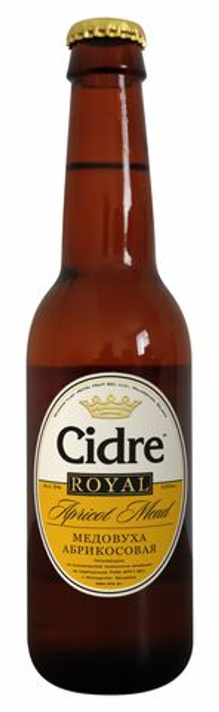 Медовуха "Cidre ROYAL" Абрикосовая 5% 0,33л. Роял Фуд Бел