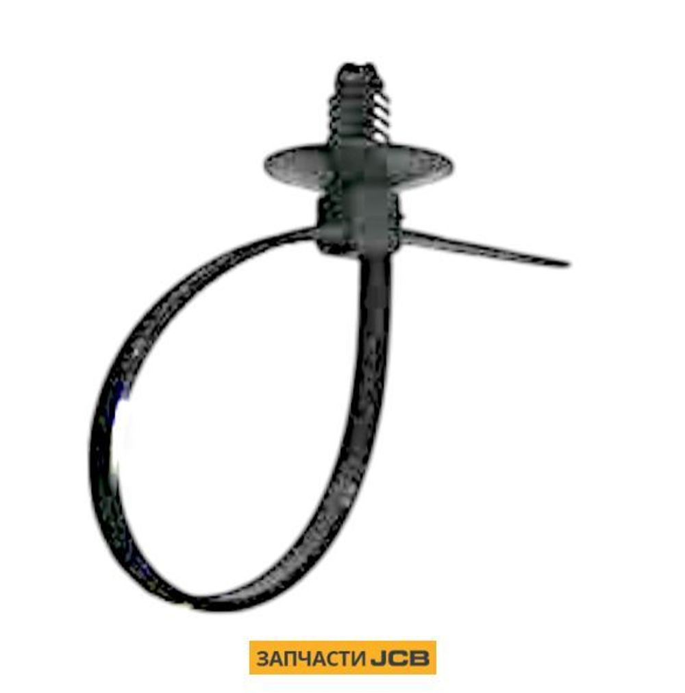 Хомут с клипсой пластиковый JCB 242/00290