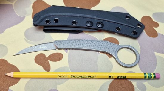 Фиксированный нож Microtech MT_215-10APS Feather S/E,