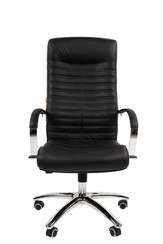 Офисное кресло Chairman 480 Россия нат.кожа/экокожа черный N
