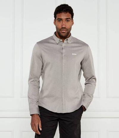 Рубашка B_MOTION_L BOSS GREEN - серый(50533163)
