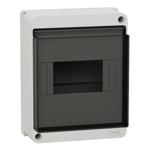 Щиток навесной City9 Box 6 модулей с прозрачной дверцей белый (Easy9 XS) SE EZ9EAB106