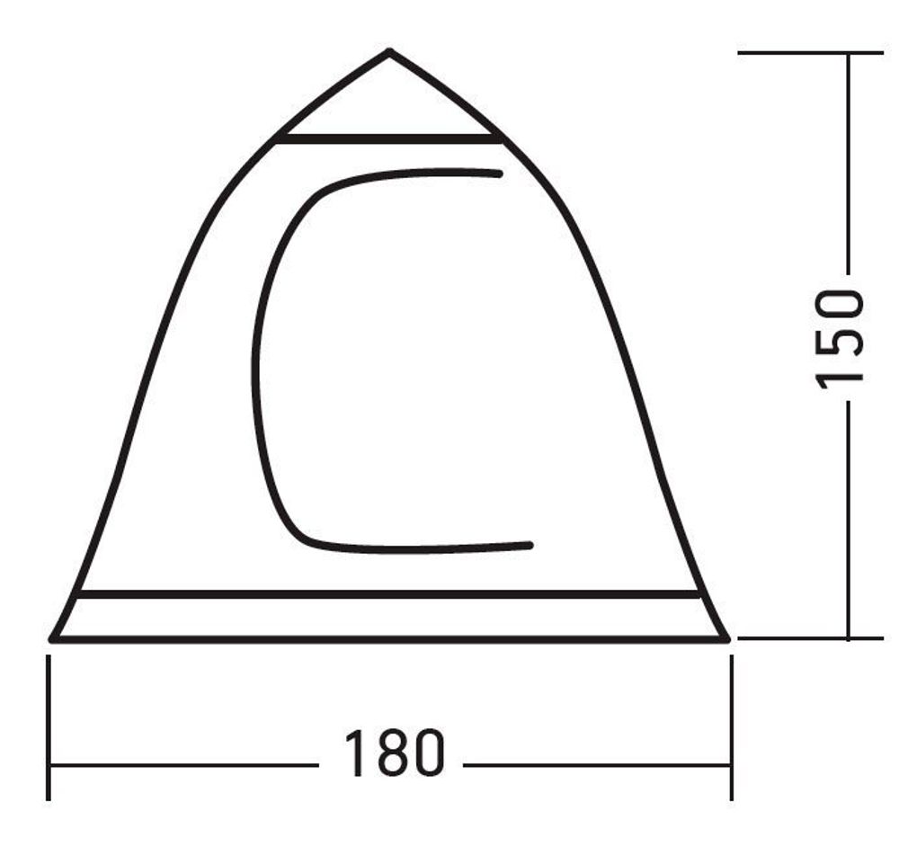 Палатка для зимней рыбалки"Нерпа 2 V2"