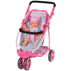 BABY born - Коляска с ящиком Для кукол 36 и 43 см Складная 834145 / артикул   834145  / GTIN 4001167834145