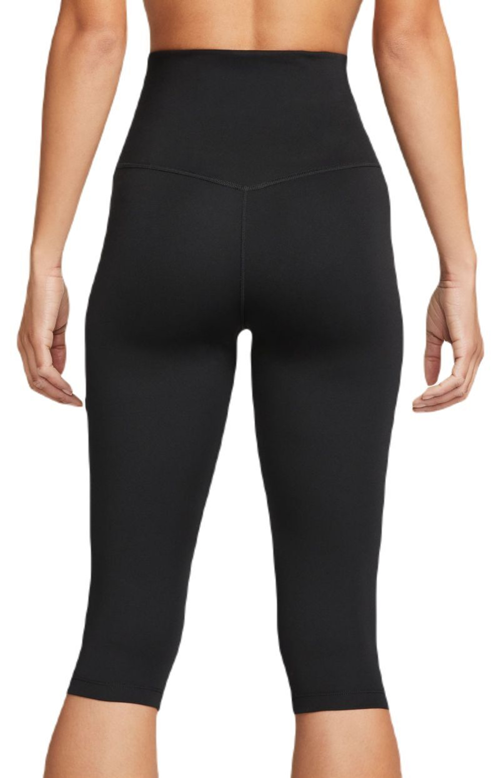Leginsy Nike One High-Waisted Capri Leggings - черный