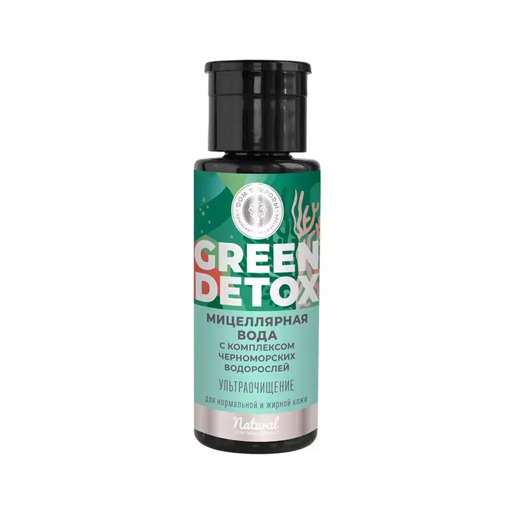 Green Detox Мицеллярная вода &quot;Ультраочищение&quot; для нормальной и жирной кожи