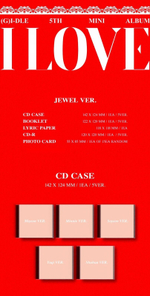 (G)I-DLE - I love (Jewel case ver.)