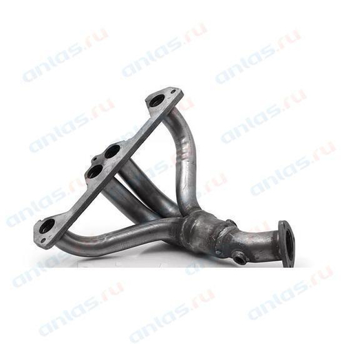 Коллектор выпускной нержавеющий для ВАЗ 1118 Калина, 2110, 2114 ДВС 1,6 8кл 2 датчика