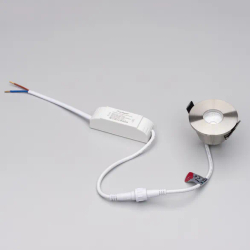 Светильник MS-GLORY-BUILT-R54-5W Day4000 (NI, 60 deg, 230V) (Arlight, IP54 Металл, 5 лет) 047290