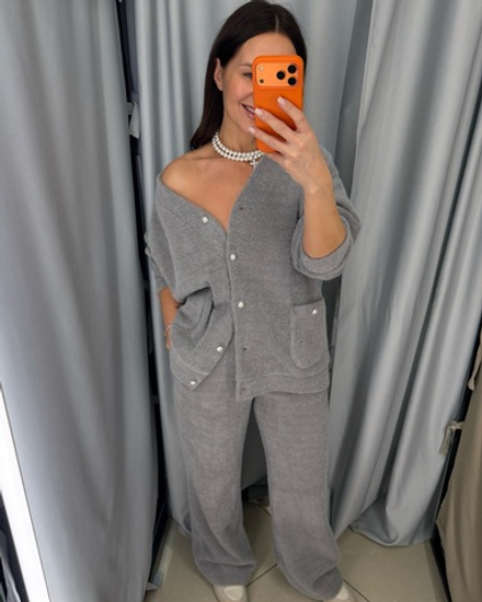 Костюм «Пушистик» в сером цвете