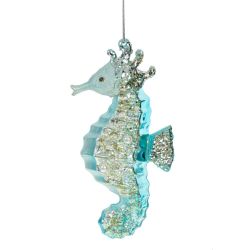 GAEM Украшение новогоднее "Морской конек", L7 W4 H13,5 см, 2в.