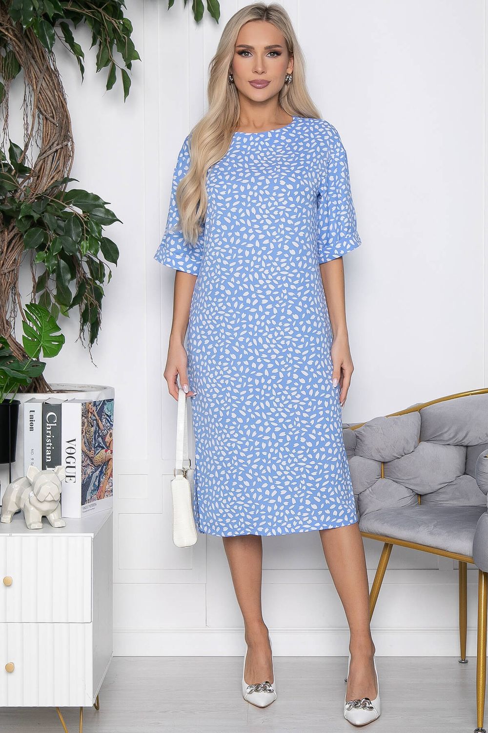 Платье Каролина (голубое) П10479 LT Collection