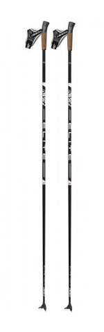 Лыжные палки KV+ Лыжные ELITE QCD Clip Black cross country pole