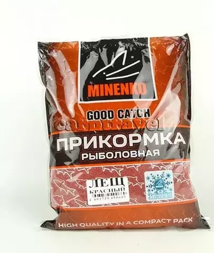 Прикормка MINENKO GOOD CATCH Зимняя лещ красный 700г