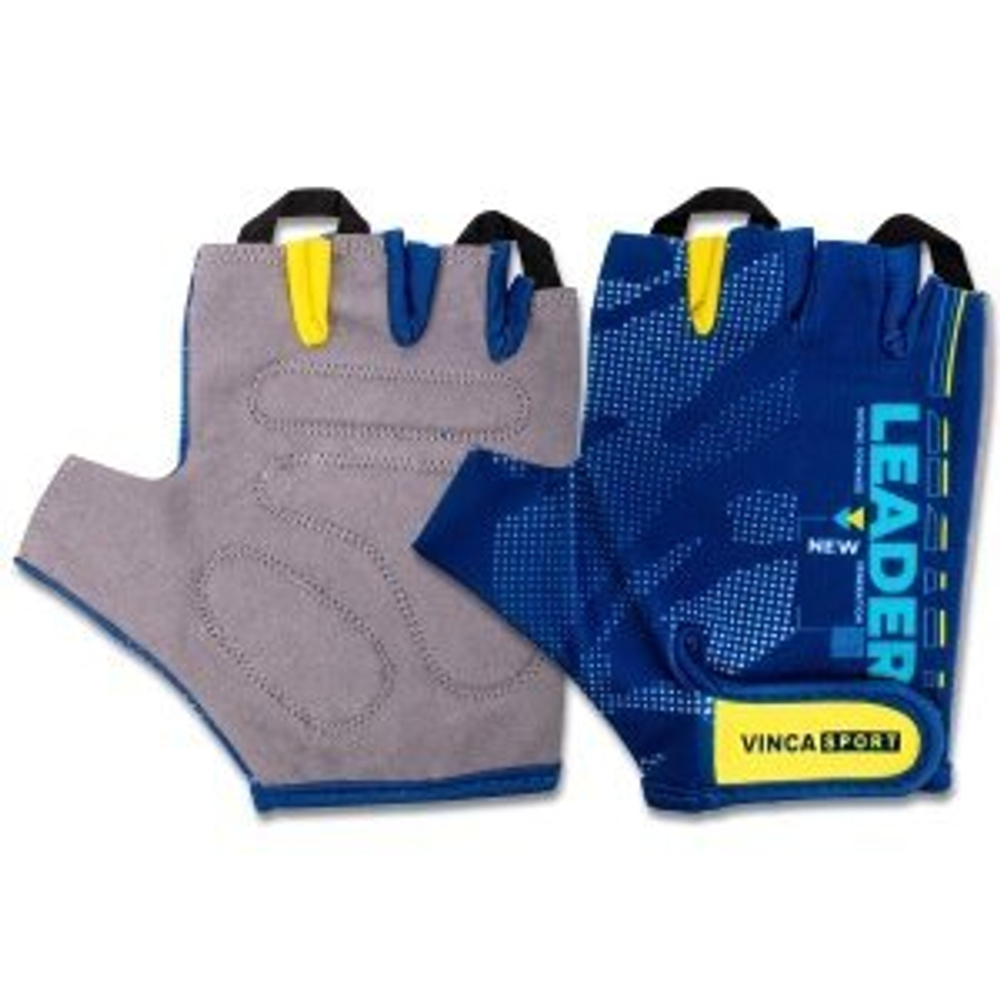 Перчатки велосипедные, Leader, синие, размер S VG 912 Leader Blue (S)
