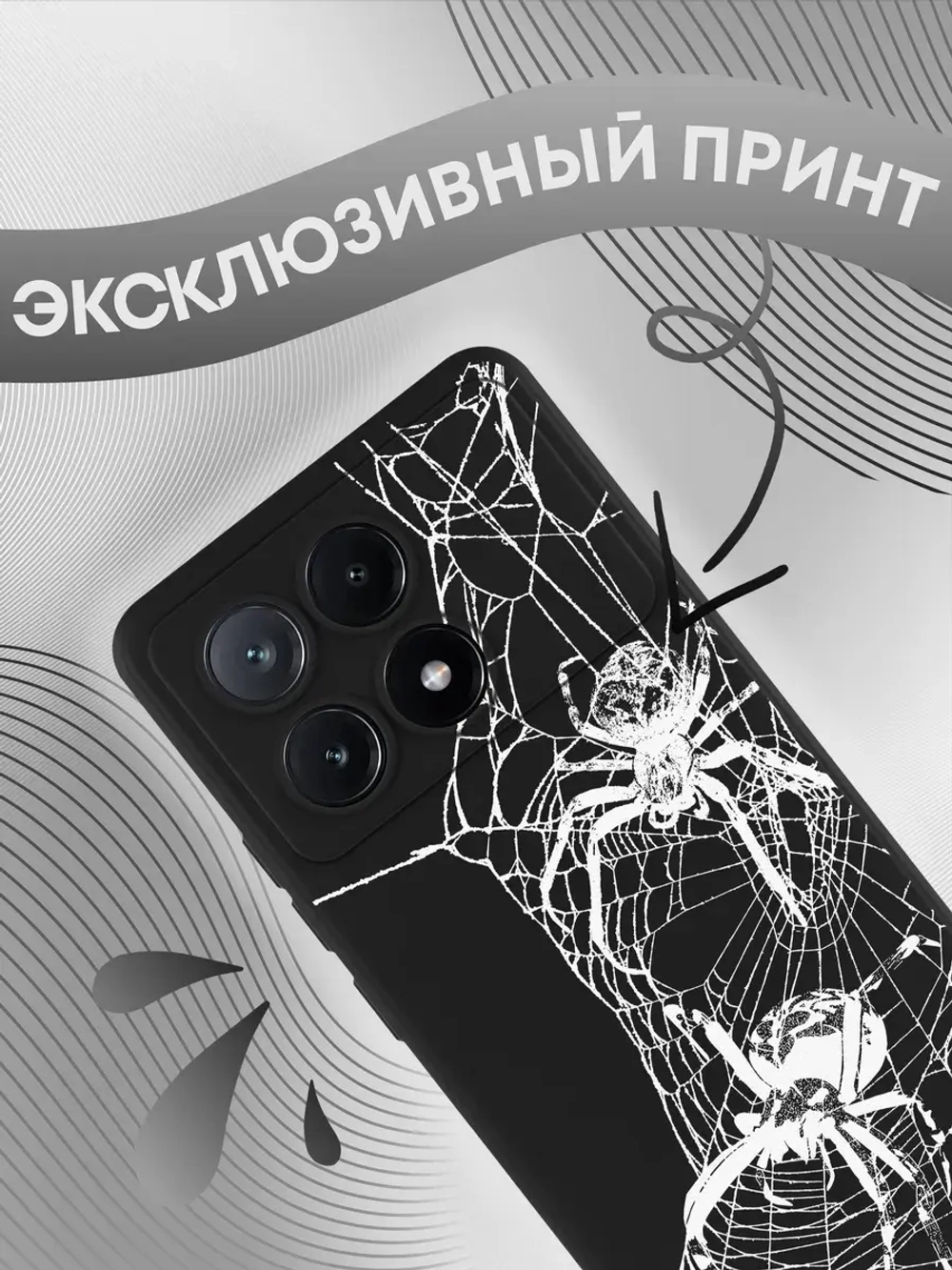 Чехол Xiaomi Poco X6 Pro с принтом