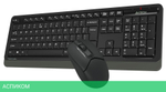Набор периферии A4Tech Fstyler FG1012 черный/серый