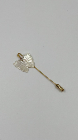 Брошь булавка с бабочкой