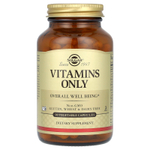 Solgar, Vitamins Only, витамины, 90 вегетарианских капсул