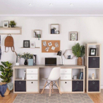 Cтеллаж Фора 4, 77*38*77 см, дуб беленый