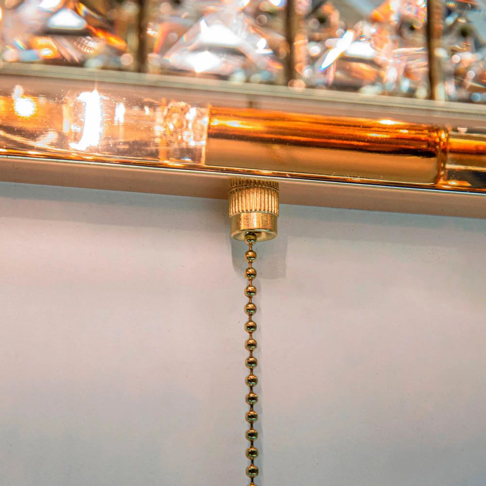 Citilux Портал CL324402 Бра хрустальное с выключателем Золото