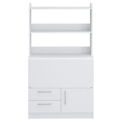 Стол письменный-трансформер Париж (белый), МФ 1+1