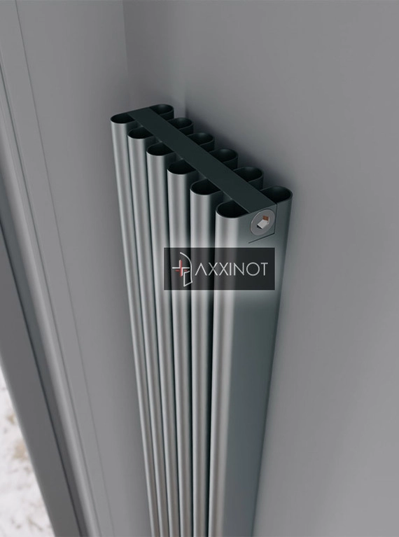 Axxinot Bramer V 2500 - вертикальный алюминиевый радиатор высотой 2530 мм