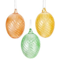 GAEM Набор из 3-х изделий декоративных подвесных "Яйцо пасхальное" (6*9), L19 W10 H6 см