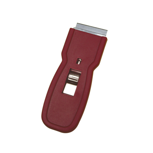 Скребок с лезвием 4 см карманный пластик ACG