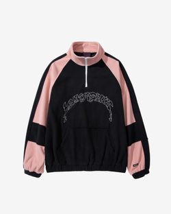 Толстовка Turbo fleece Черно-Розовая