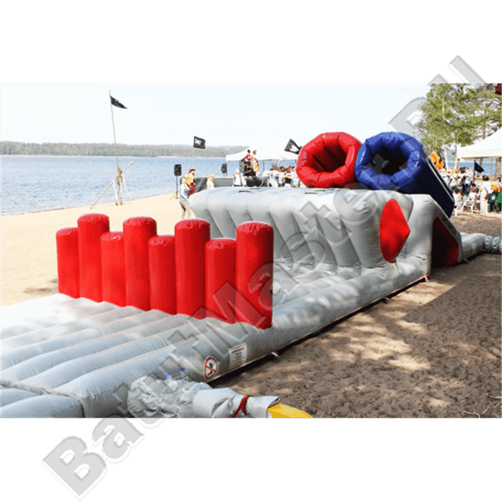 Спортивный надувной аттракцион "Полоса качалка"