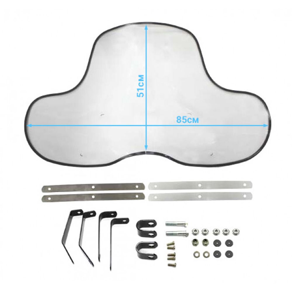 Универсальное стекло для квадроцикла AT-06469-1
