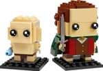 Конструктор LEGO BrickHeadz 40630 Властелин колец: Фродо и Голлум
