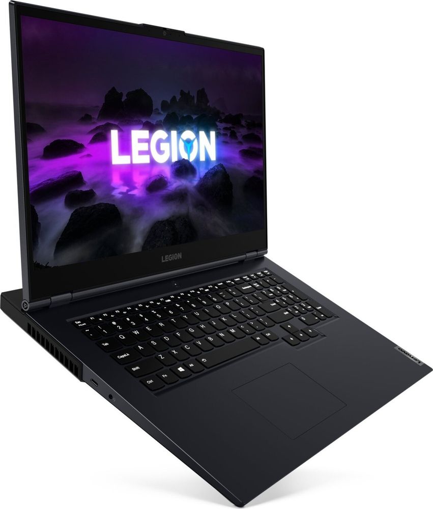 Ноутбук Lenovo Legion 5 17ACH6, 17.3&amp;quot; (1920x1080) IPS/AMD Ryzen 7 5800H/16ГБ DDR4/512ГБ SSD/GeForce RTX 3050 4ГБ/Windows 11 Home английская/Английская клавиатура, черный [82K0008LMH]