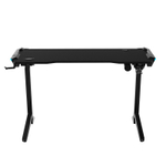 Стол для компьютера (для геймеров) с электроприводом и RGB-подсветкой FoxGear FG-ZE-49B (ширина 125 см)