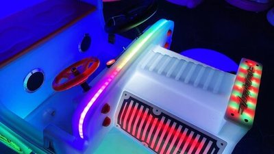 Прокатный аттракцион «Disco Car» Электромобиль